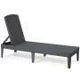 Keter Jaipur Sun Lounger graphite color 235162 by , Loungers - Ref: Foro24-420017, Price: 85,86 €, Discount: %