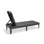 Keter Jaipur Sun Lounger graphite color 235162 by , Loungers - Ref: Foro24-420017, Price: 85,86 €, Discount: %