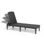 Keter Jaipur Sun Lounger graphite color 235162 by , Loungers - Ref: Foro24-420017, Price: 85,86 €, Discount: %