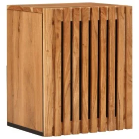 Armario de baño de pared madera maciza de acacia 38x34x48 cm de , Muebles de baño - Ref: Foro24-377535, Precio: 62,54 €, Desc...