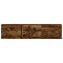Mueble de TV LED madera ingeniería roble ahumado 165x34x40 cm de , Muebles TV - Ref: Foro24-852254, Precio: 109,19 €, Descuen...