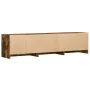Mueble de TV LED madera ingeniería roble ahumado 165x34x40 cm de , Muebles TV - Ref: Foro24-852254, Precio: 109,19 €, Descuen...