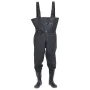 Chest wader with boots and black belt size 43 by , Waders for hunting and fishing - Ref: Foro24-4017004, Price: 38,45 €, Disc...