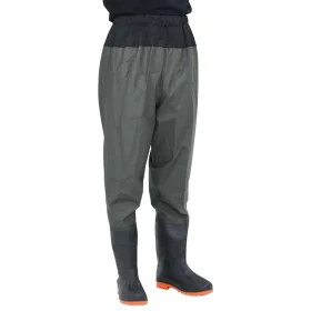 Wathose mit dunkelgrünen Stiefeln Gr. 40 von , Wathosen zum Jagen und Angeln - Ref: Foro24-4017010, Preis: 31,02 €, Rabatt: %