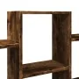Wall shelf engineered wood smoked oak 159x18x66cm by , Shelves and shelves - Ref: Foro24-853303, Price: 47,61 €, Discount: %