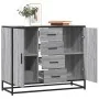 Aparador de madera de ingeniería gris Sonoma 92x35x76 cm de , Aparadores - Ref: Foro24-3300828, Precio: 137,99 €, Descuento: %