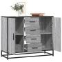 Sonoma Sideboard aus grauem Holzwerkstoff 92x35x76 cm von , Sideboards - Ref: Foro24-3300828, Preis: 137,99 €, Rabatt: %