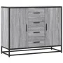 Aparador de madera de ingeniería gris Sonoma 92x35x76 cm de , Aparadores - Ref: Foro24-3300828, Precio: 137,99 €, Descuento: %