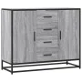 Sonoma Sideboard aus grauem Holzwerkstoff 92x35x76 cm von , Sideboards - Ref: Foro24-3300828, Preis: 137,99 €, Rabatt: %