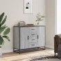 Aparador de madera de ingeniería gris Sonoma 92x35x76 cm de , Aparadores - Ref: Foro24-3300828, Precio: 137,99 €, Descuento: %