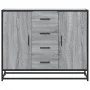 Sonoma Sideboard aus grauem Holzwerkstoff 92x35x76 cm von , Sideboards - Ref: Foro24-3300828, Preis: 137,99 €, Rabatt: %