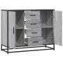 Sonoma Sideboard aus grauem Holzwerkstoff 92x35x76 cm von , Sideboards - Ref: Foro24-3300828, Preis: 137,99 €, Rabatt: %