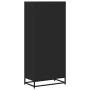 Estantería de madera de ingeniería negra 60x35x139 cm de , Librerías y estanterías - Ref: Foro24-3300840, Precio: 95,11 €, De...