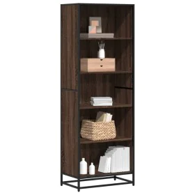 Regal aus brauner Eiche 60x35x170,5 cm von , Bücherregale und Regale - Ref: Foro24-3300854, Preis: 109,32 €, Rabatt: %