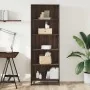 Brown oak engineered wood shelf 60x35x170.5 cm by , Bookcases and shelves - Ref: Foro24-3300854, Price: 109,31 €, Discount: %