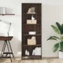 Estantería de madera de ingeniería marrón roble 60x35x170,5 cm de , Librerías y estanterías - Ref: Foro24-3300854, Precio: 10...