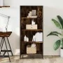 Engineered wood smoked oak bookshelf 60x35x139 cm by , Bookcases and shelves - Ref: Foro24-3300842, Price: 94,89 €, Discount: %