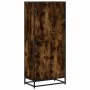 Engineered wood smoked oak bookshelf 60x35x139 cm by , Bookcases and shelves - Ref: Foro24-3300842, Price: 94,89 €, Discount: %