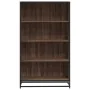 Estantería de madera de ingeniería marrón roble 80,5x35x139 cm de , Librerías y estanterías - Ref: Foro24-3300849, Precio: 11...