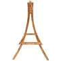 Schaukel mit Kissen massives Tannenholz mit Teakholz-Finish von , Gartenwippen - Ref: Foro24-3200618, Preis: 370,50 €, Rabatt: %