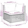 Set Gartensofas mit Kissen 5 Stück synthetisches Rattan beige von , Gartensets - Ref: Foro24-3261790, Preis: 417,45 €, Rabatt: %