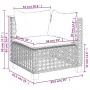 Set of garden sofas with cushions 4 pcs synthetic rattan beige by , Garden sets - Ref: Foro24-3261802, Price: 367,63 €, Disco...