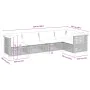 Set Gartensofas mit Kissen 5 Stück synthetisches Rattan beige von , Gartensets - Ref: Foro24-3261814, Preis: 443,01 €, Rabatt: %
