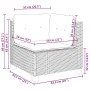 Set of garden sofas with cushions 5 pcs synthetic rattan beige by , Garden sets - Ref: Foro24-3261835, Price: 422,46 €, Disco...