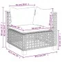 Set sofás de jardín 7 piezas y cojines ratán sintético beige by , Garden sets - Ref: Foro24-3261868, Price: 579,59 €, Discoun...