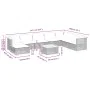 Set de sofás de jardín con cojines 9 pzas ratán sintético beige by , Garden sets - Ref: Foro24-3261964, Price: 727,29 €, Disc...