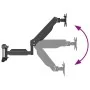 Soporte de pared para monitor máximo 27'' resorte de gas 10 kg by , Monitor and TV stands - Ref: Foro24-4012168, Price: 37,75...