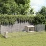 Recinto corral animales 24 paneles hierro galvanizado 54x100 cm by , Cages and habitats for small animals - Ref: Foro24-33213...