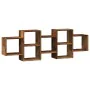 Estantería de pared madera ingeniería envejecida 129x18x42 cm von , Regale und Regale - Ref: Foro24-853225, Preis: 52,36 €, R...