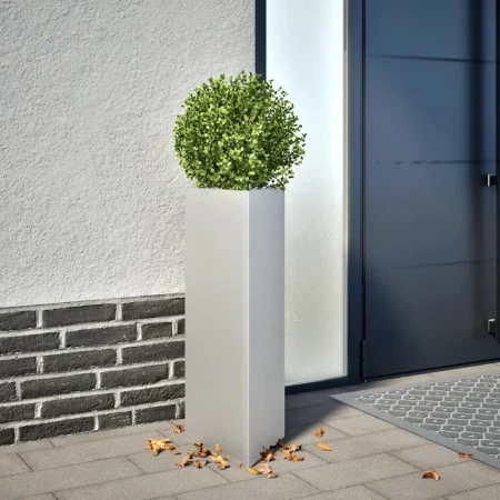 Jardinera triangular acero galvanizado 30x26x75 cm by , Pots and planters - Ref: Foro24-851153, Price: 58,15 €, Discount: %