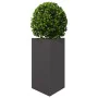 Jardineras triangulares 2 uds acero negro 50x43x75 cm by , Pots and planters - Ref: Foro24-851172, Price: 123,81 €, Discount: %