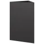Jardineras triangulares 2 uds acero negro 50x43x75 cm by , Pots and planters - Ref: Foro24-851172, Price: 123,81 €, Discount: %