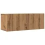 Muebles para TV de pared 2 unidades roble artesanal 80x30x30 cm by , TV Furniture - Ref: Foro24-857016, Price: 76,11 €, Disco...