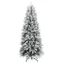 Árbol de Navidad artificial con 300 LEDs y nieve flocada 210 cm by , Christmas trees - Ref: Foro24-3315766, Price: 179,91 €, ...