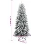Árbol de Navidad artificial con 300 LEDs y nieve flocada 210 cm by , Christmas trees - Ref: Foro24-3315766, Price: 179,91 €, ...