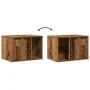 Mueble arenero para gatos madera envejecida 60x40x40 cm by , Cat furniture - Ref: Foro24-857731, Price: 56,07 €, Discount: %