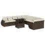 Set de sofás de jardín 11 pzas cojines ratán sintético marrón von , Gartensets - Ref: Foro24-3268803, Preis: 837,28 €, Rabatt: %