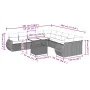 Set de sofás de jardín 11 pzas cojines ratán sintético marrón von , Gartensets - Ref: Foro24-3268803, Preis: 837,28 €, Rabatt: %
