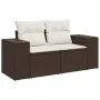 Set de sofás de jardín 9 pzas y cojines ratán sintético marrón von , Gartensets - Ref: Foro24-3269303, Preis: 701,35 €, Rabat...