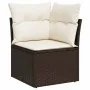 Set de sofás de jardín 9 pzas y cojines ratán sintético marrón von , Gartensets - Ref: Foro24-3269303, Preis: 701,35 €, Rabat...