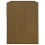 Mesita de noche madera maciza de pino marrón miel 40x31x40 cm von , Nachttische - Ref: Foro24-808069, Preis: 39,25 €, Rabatt: %
