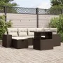 Juego de sofás de jardín 7 piezas con cojines ratán PE marrón von , Gartensets - Ref: Foro24-3275303, Preis: 518,76 €, Rabatt: %