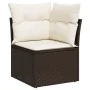 Juego de sofás de jardín 7 piezas con cojines ratán PE marrón von , Gartensets - Ref: Foro24-3275303, Preis: 518,76 €, Rabatt: %