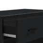 Zapatero de madera de ingeniería y metal negro 75x38x97,5 cm de , Zapateros y organizadores de calzado - Ref: Foro24-3300875,...