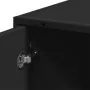 Armario baño madera ingeniería y metal negro 35x37,5x188,5 cm by , Bathroom furniture - Ref: Foro24-3300880, Price: 157,15 €,...
