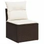 Set de sofás de jardín 11 pzas cojines ratán sintético marrón von , Gartensets - Ref: Foro24-3269413, Preis: 775,05 €, Rabatt: %
